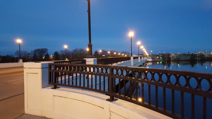 Clark Street Bridge over the Wisconsin River in Stevens Point