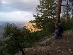 My son sam and brother-in-law Fernando enjoying a sunset on the Cape Final Trail on the Grand Canyon's North Rim in 2007. The Grand Canyon is one of many national parks that have received LWCF funding.