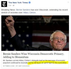 sanders FB